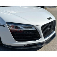 OKing Style Carbon Fiber Front Lip For Audi R8 2007-2015