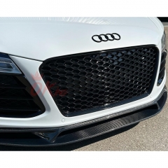 OKing Style Carbon Fiber Front Lip For Audi R8 2007-2015