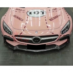 Renntech Style Carbon Fiber Front Lip For Mercedes-Benz AMG GT GTS 2015-2016