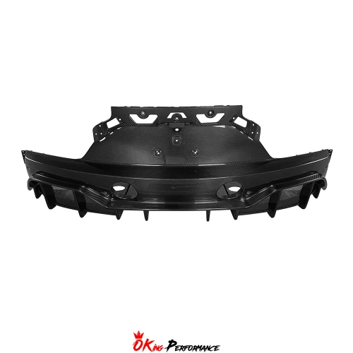 SD Style Dry Carbon Fiber Rear Diffuser For Maserati MC20