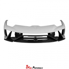 Performance Style Dry Carbon Fiber Front Bumper For Lamborghini Huracan LP610-4 LP580 2014-2018