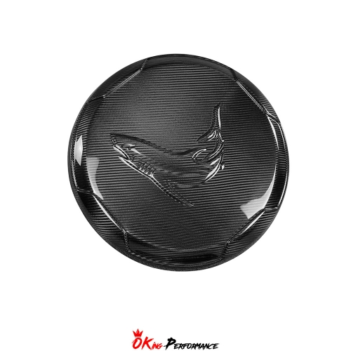 TopCar Style Dry Carbon Fiber Wheel Spare Tire Cover For Mercedes Benz G Class W464 G500 AMG G63 2018-2020