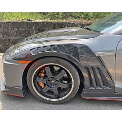 Vent Style Carbon Fiber Fender For Nissan R35 GTR 2008-2019