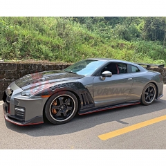 Vent Style Carbon Fiber Fender For Nissan R35 GTR 2008-2019