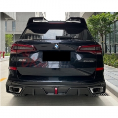 TAKD Style Dry Carbon Fiber Rear Diffuser For BMW X5 G05 2019-2023