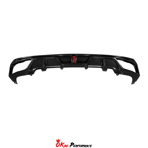 TAKD Style Dry Carbon Fiber Rear Diffuser For BMW X5 G05 2019-2023