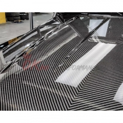 Paktechz Style Dry Carbon Fiber Engine Hood For Mercedes Benz G Class W464 G350 G500 AMG G63 2019-2022