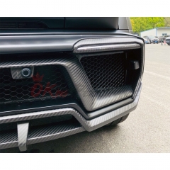 TopCar Style Dry Carbon Fiber Front Lip For Mercedes Benz G Class W464 AMG G63 2018-2020