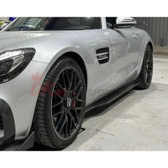 Renntech Style Carbon Fiber Side Skirt For Mercedes-Benz AMG GT GTS 2015-2016