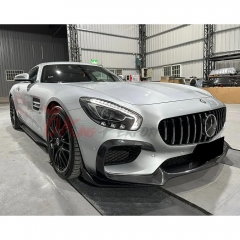 Renntech Style Carbon Fiber Side Skirt For Mercedes-Benz AMG GT GTS 2015-2016