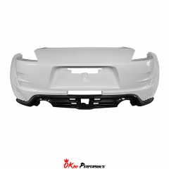 Varis Arising II Style Half Carbon Fiber Rear Bumper For NIissan 370Z Z34 2008-2019