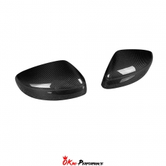 Dry Carbon Fiber Mirror Cover (Add on) For Nissan 370Z