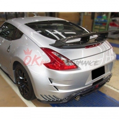 VA GT Style Carbon Fiber Rear Spoier GT Wing For Nissan 370Z Z34 2008-2019