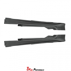 Nismo Style Glass Fiber Side Skirt For Nissan 370Z Z34 2008-2019