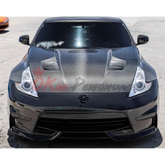 VA Style Carbon Fiber Hood For Nissan 370Z Z34 2008-2019