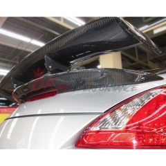 VA GT Style Carbon Fiber Rear Spoier GT Wing For Nissan 370Z Z34 2008-2019