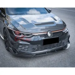 CMST Style Carbon Fiber Front Fenders For VW Golf MK8 TSI GTI R-Line R 2021-2025