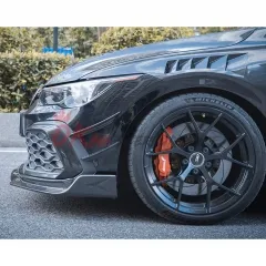 CMST Style Carbon Fiber Front Fenders For VW Golf MK8 TSI GTI R-Line R 2021-2025