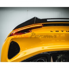 Monotek Style Dry Carbon Fiber Rear Trunk Spoiler For Lotus Emira