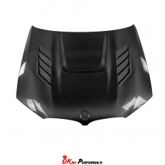 AE Style Dry Carbon Fiber Hood For BMW F97 X3M F98 X4M LCI 2019-2024