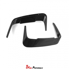 SQ Style Dry Carbon Fiber Side Fender Trim For BMW X3 G01 G08 X4 G02 LCI 2022-2024