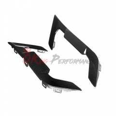 SQ Style Dry Carbon Fiber Front Fender Trim For BMW X6M F96 LCI 2024-On