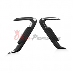 SQ Style Dry Carbon Fiber Side Fender Trim For BMW X3 G01 G08 X4 G02 LCI 2022-2024