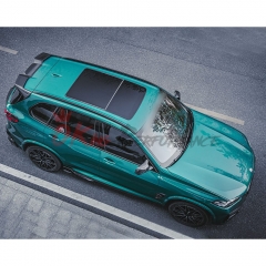 SQ Style Dry Carbon Fiber Rear Top Spoiler For BMW X5M F95 2019-On