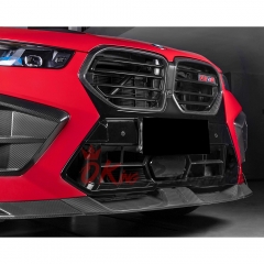 Dry Carbon Fiber Front Bumper Grille For BMW X6M F96 LCI 2024-On