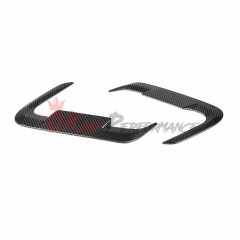SQ Style Dry Carbon Fiber Side Fender Trim For BMW X3 G01 G08 X4 G02 LCI 2022-2024