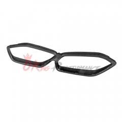 Dry Carbon Fiber Front Bumper Grille For BMW X6M F96 LCI 2024-On