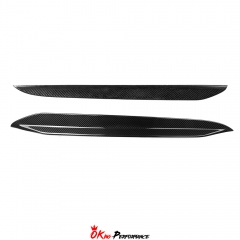 OEM Style Dry Carbon Fiber Rear Window Side Splitters For BMW X6 G06 2019-ON