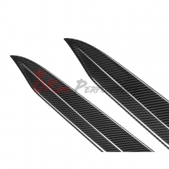 OEM Style Dry Carbon Fiber Rear Window Side Splitters For BMW X6 G06 2019-ON