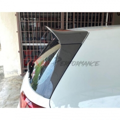 Clubsport Style Carbon Fiber Rear Roof Spoiler Wing For VW Golf MK7 MK7.5 TSI GTI R-Line R 2014-2020