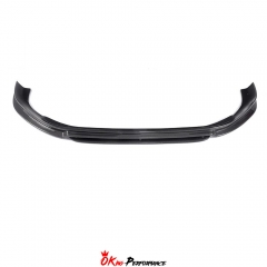 Revozport Style Carbon Fiber Front Lip For VW Golf MK7 GTI R 2014-2016