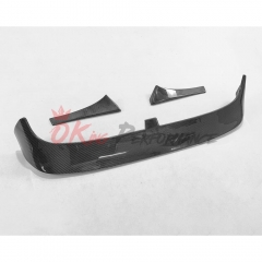 Clubsport Style Carbon Fiber Rear Roof Spoiler Wing For VW Golf MK7 MK7.5 TSI GTI R-Line R 2014-2020