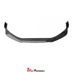 VST Style Dry Carbon Fiber Front Lip For Lamborghini Huracan STO 2021-2025