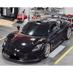 SD Style Dry Carbon Fiber GT Spoiler For Maserati MC20