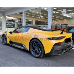 SD Style Dry Carbon Fiber GT Spoiler For Maserati MC20