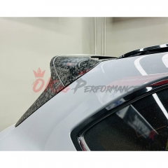 S Style Dry Carbon Fiber Rear Roof Spoiler Wing For Bentley Bentayga 2020-2024
