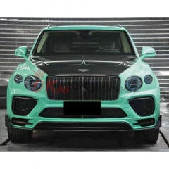 Mansory Style Dry Carbon Fiber Full Body Kits For Bentley Bentayga 2020-2024