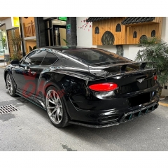 Mansory Style Dry Carbon Fiber Side Skirt GTC For Bentley Continental GT 2018-2024