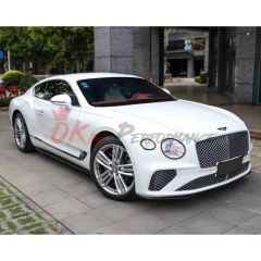 Speed Style Dry Carbon Fiber Front Lip For Bentley Continental GT GTC 2018-2024