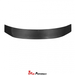 Mansory Style Dry Carbon Fiber Rear Spoiler Wing For Bentley Continental GT 2018-2024