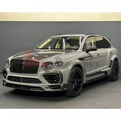 Mansory V2 Style Dry Carbon Fiber Hood For Bentley Bentayga 2020-2024