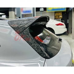 S Style Dry Carbon Fiber Rear Roof Spoiler Wing For Bentley Bentayga 2020-2024