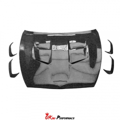 Mansory V1 Style Dry Carbon Fiber Hood For Bentley Bentayga 2020-2024