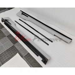 Mansory Style Dry Carbon Fiber Side Skirt GTC For Bentley Continental GT 2018-2024