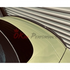 Speed Style Dry Carbon Fiber Rear Trunk Spoiler Wing For Bentley Continental GT 2018-2024