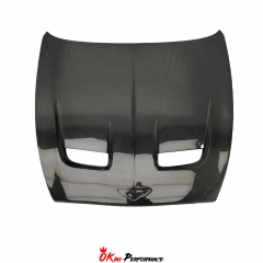 Mansory Style Dry Carbon Fiber Hood For Bentley Continental GT GTC 2018-2024